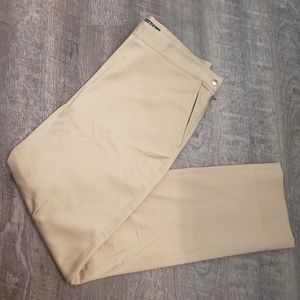 Ralph Lauren khaki dress capris